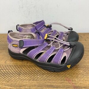 KEEN‎ Newport H2 Girls 4 Purple Hiking Waterproof Sport Hybrid Sandals Outdoors